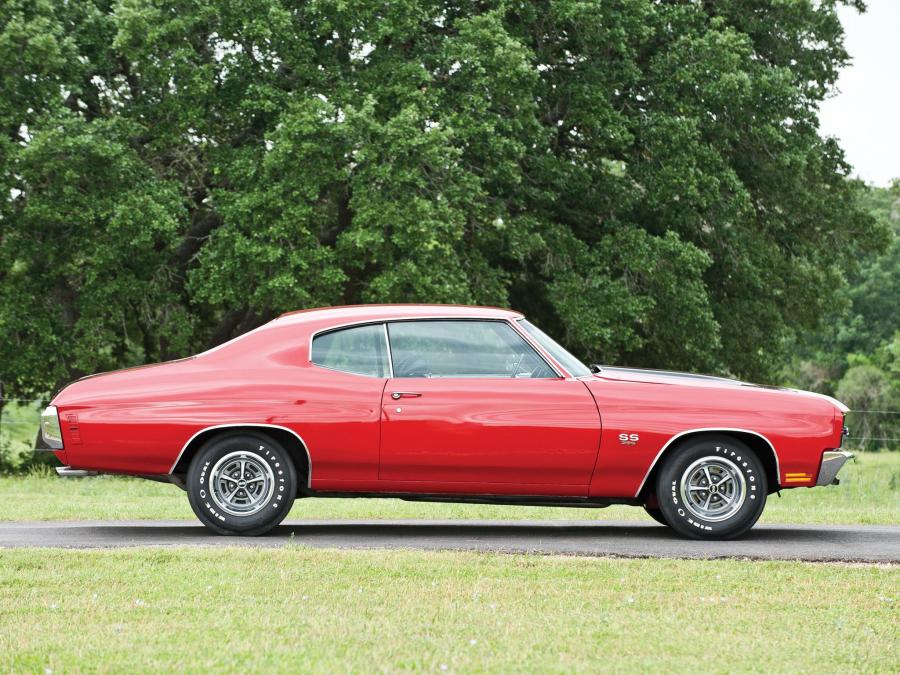  Chevrolet Chevelle SS 396 Hardtop Coupe 1970 года  (фото 12 из 30)